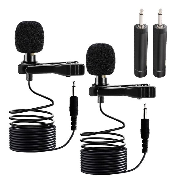 5 CORE Premium Lavalier Microphone Lapel Clip-on Mini Wired Omnidirectional Cond - Picture 5 of 15